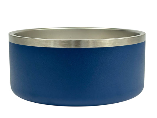 COMEDERO METÁLICO AZUL OSCURO