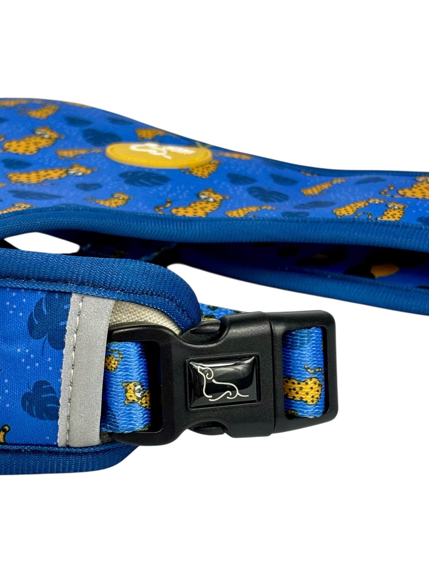 ARNÉS REVERSIBLE LEOPARDO