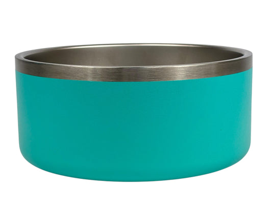 COMEDERO METÁLICO TURQUESA