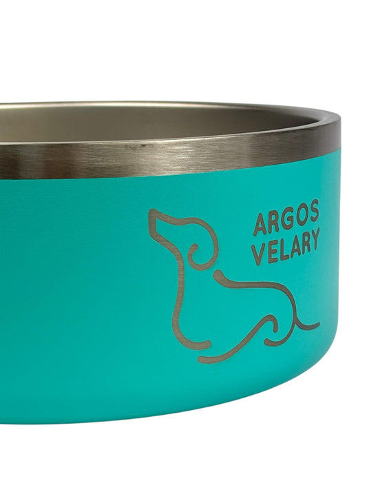 COMEDERO METÁLICO TURQUESA