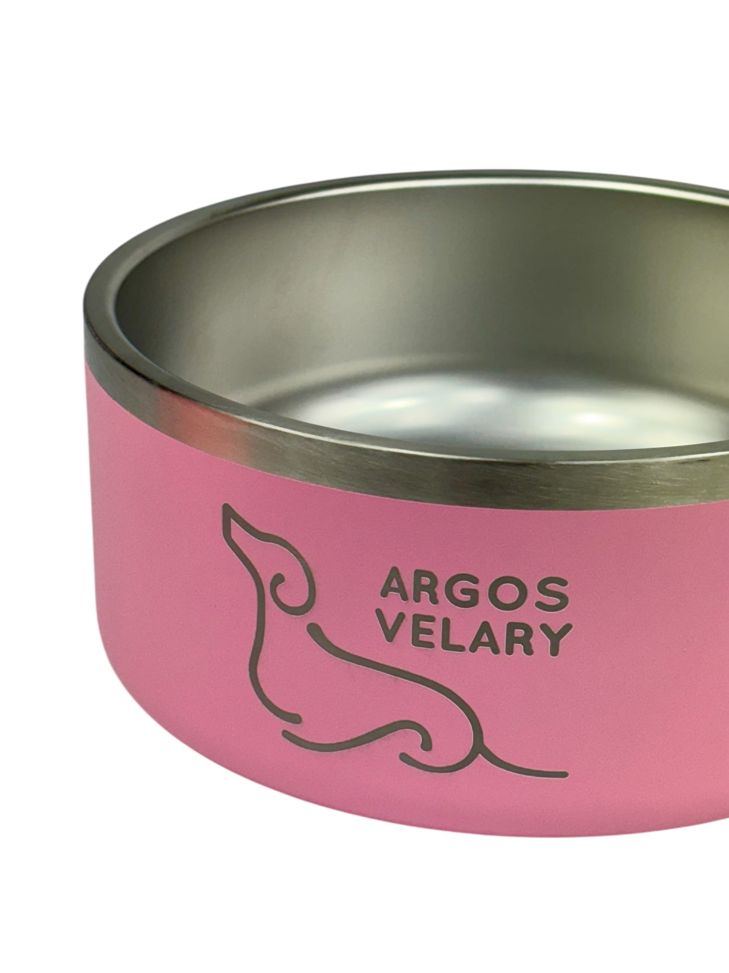 COMEDERO METÁLICO ROSA