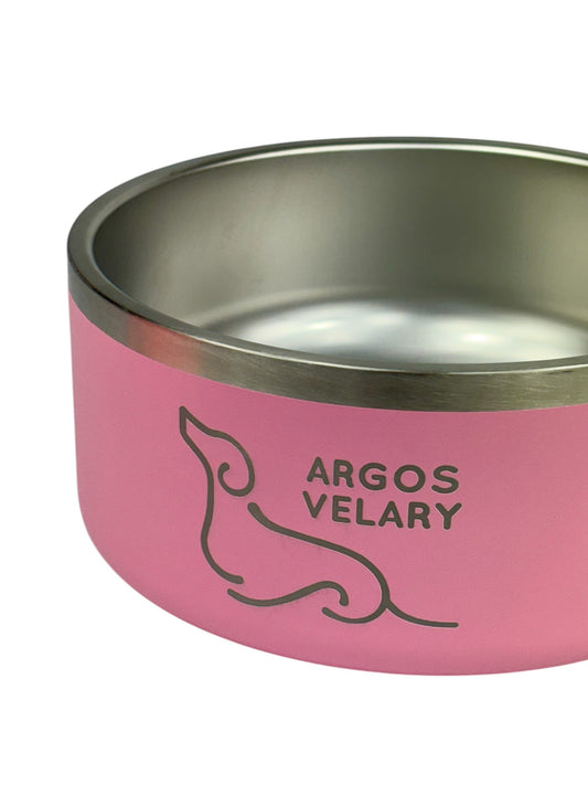 COMEDERO METÁLICO ROSA