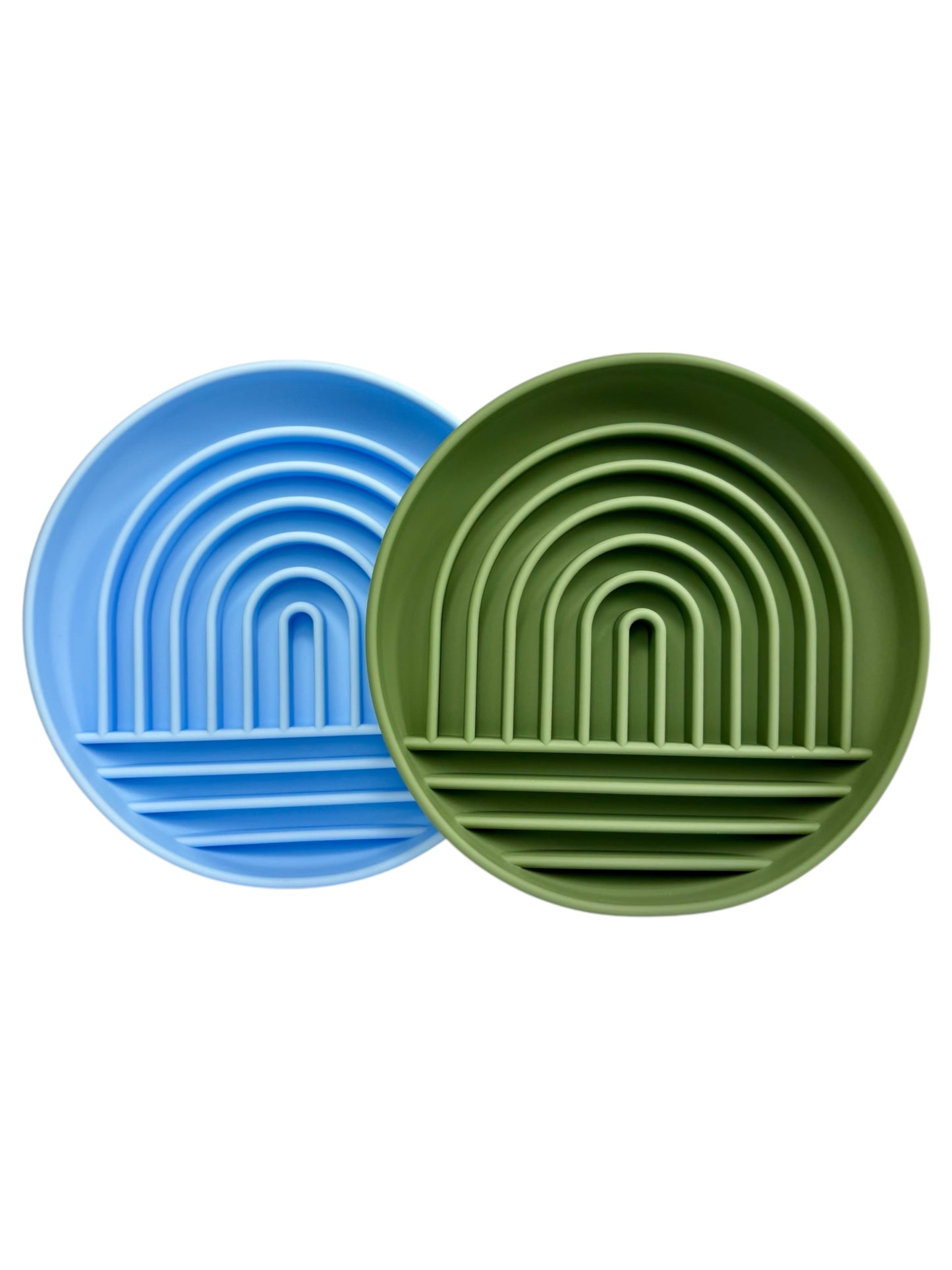 COMEDERO SILICONA AZUL